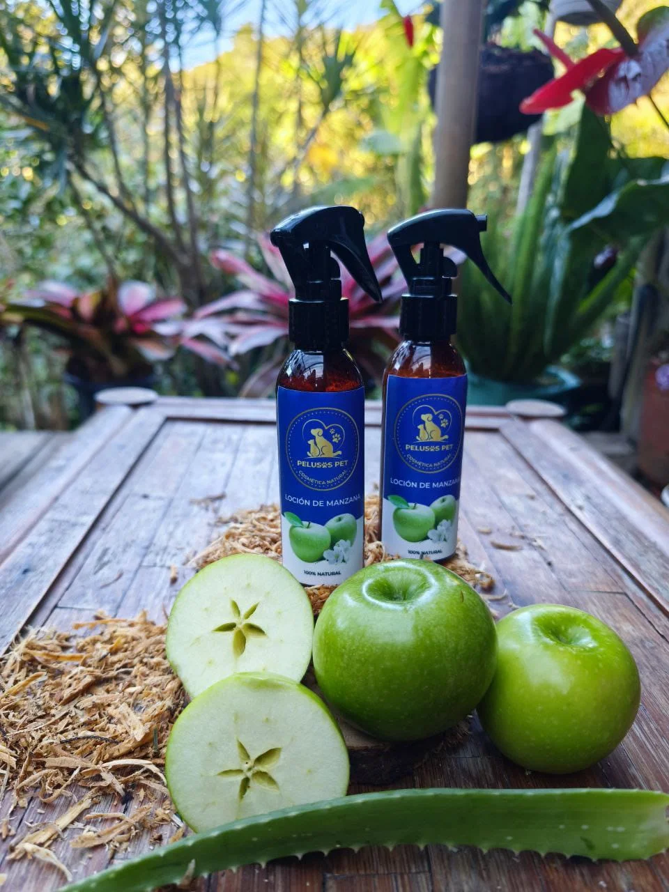 Lociones aromáticas con vitamina C para mascotas