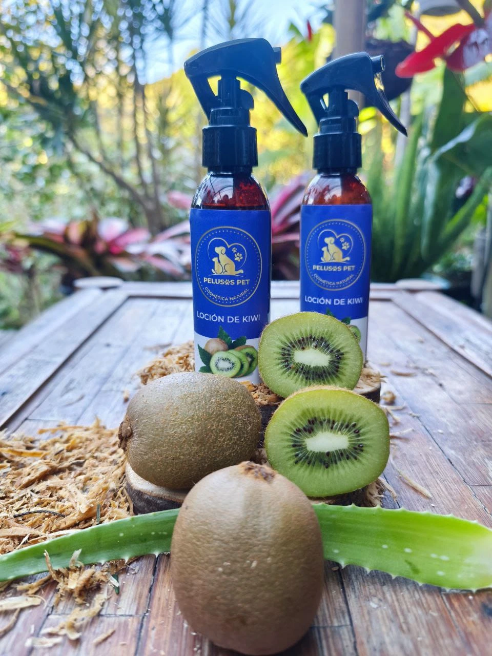 Lociones aromáticas con vitamina C para mascotas